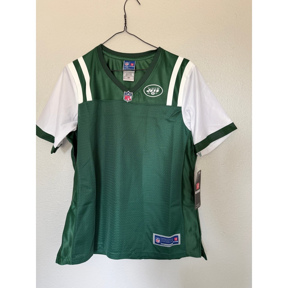 New York Jets Womens Jersey Blank NFL Pro Line V-Neck Medium NWT